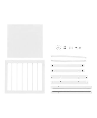 Folding Wall Mounted Drying Rack - White