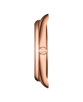 Men's Rose Gold Stainless Steel Bracelet Watch, 40mm