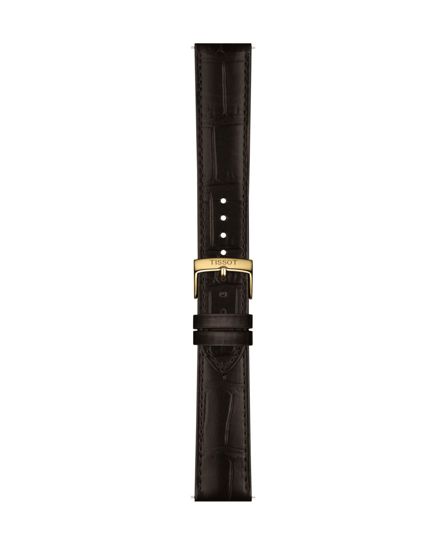Мужские часы Tissot Brown Leather Bracelet Watch, 40mm — фото 4