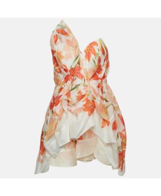 Women's Floral Print Linen Blend Tranquillity Draped Top
