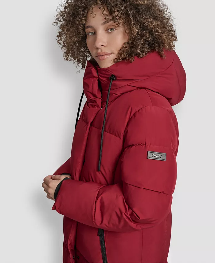 Women's Zip-Front Stand Collar Coat - thumbnail 4