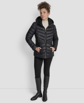 Women's Zipper-Front Coat
