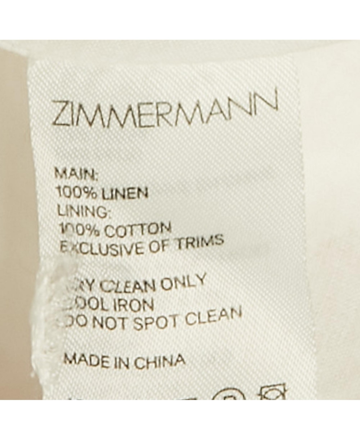 Pre-Owned Zimmermann Women's White Floral Print Linen Maxi Dress