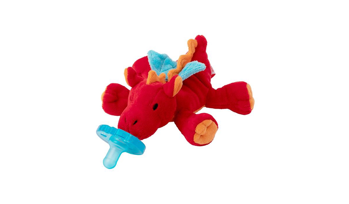 WubbaNub Baby Red Dragon Pacifier
