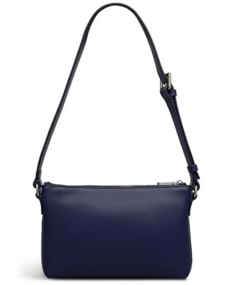 Pockets Mini Ziptop Shoulder Bag