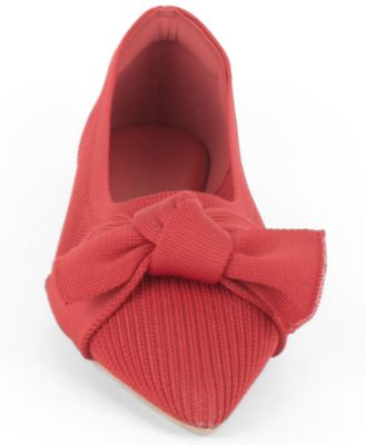 Women's Monserrat Pointed Toe Knit Flats