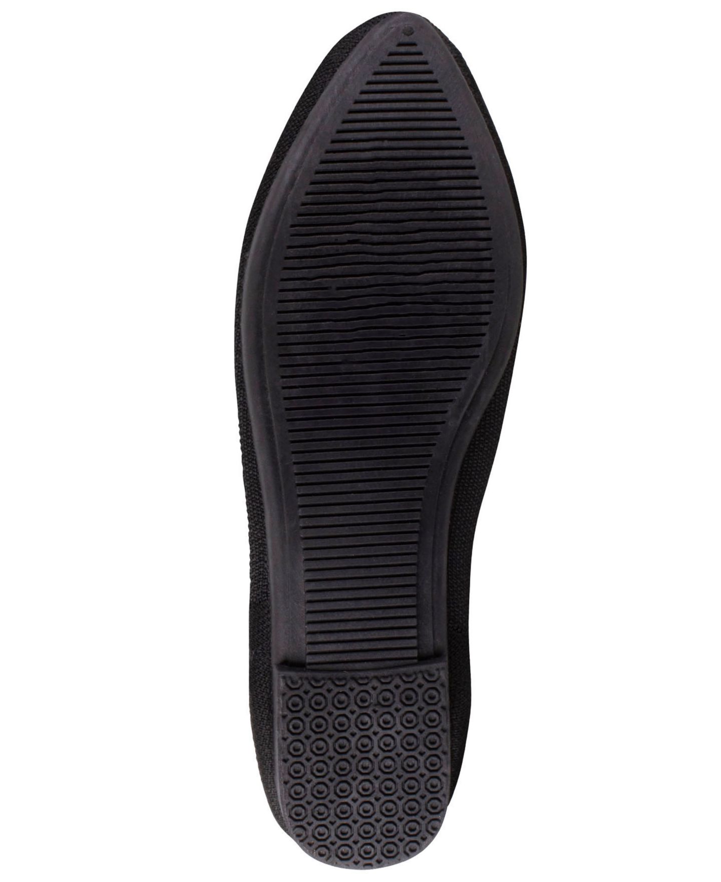 Женские балетки Tahari Tortuga Knit Flat, цвет: Чёрный с принтом — фото 5