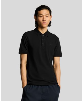 Men's Tonal Eagle Polo Shirt