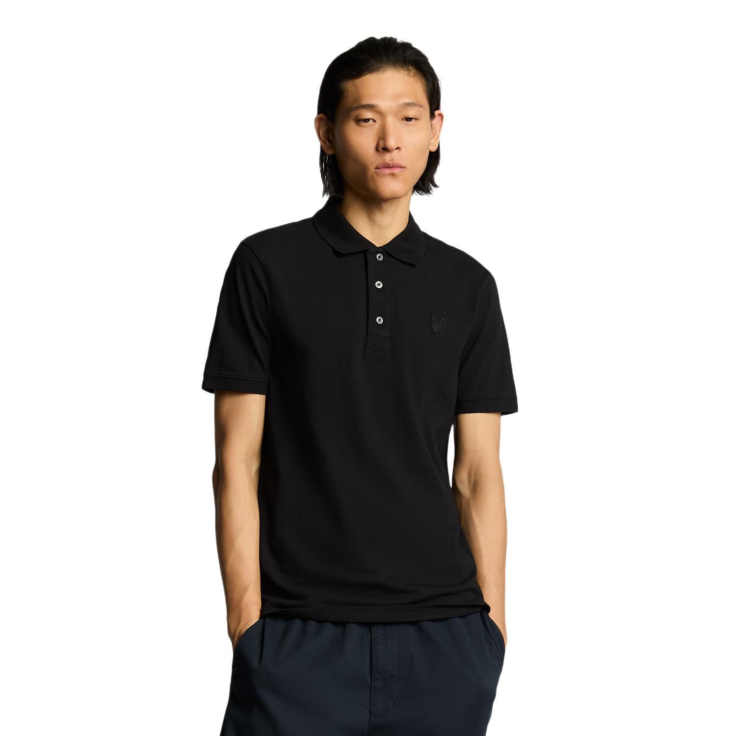 Men's Tonal Eagle Polo Shirt