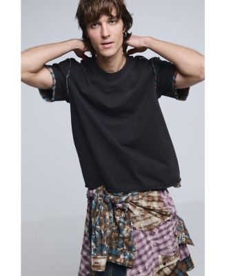 Men's Men s Short-Sleeve Seam Detail T-Shirt