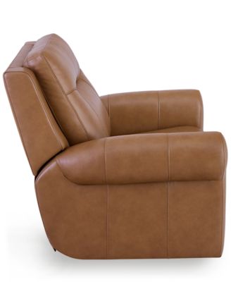 Alexandre Leather 39" Power Rocker Recliner with Power Headrest, Exclusively at Macy's