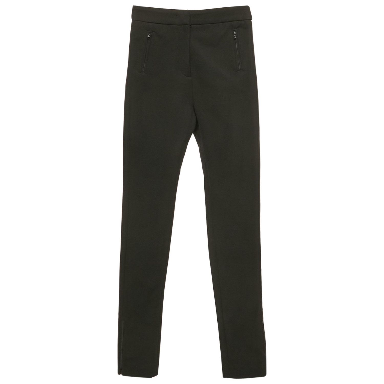 Women's Black Gabardine Trousers