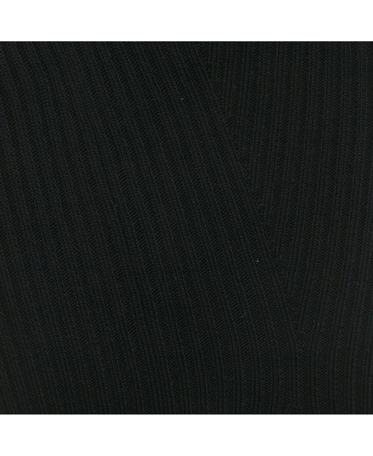 Pre-Owned Moncler Women's Black Knit Gonna Tricot Midi Skirt