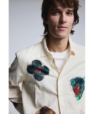 Men's Patch mosaic shirt