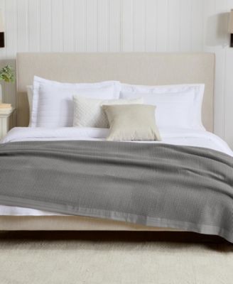 Lightweight Waffle Weave Summer Bedding Cotton Throw Blanket