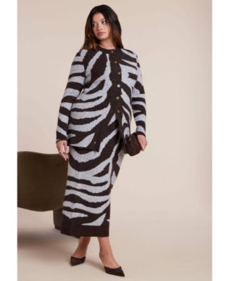 Women's Intarsia Maxi Skirt