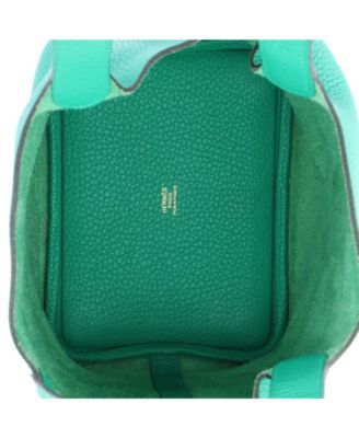 Pre-Owned HERMES PM Picotin Lock Bag Clemence