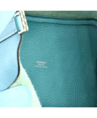 Pre-Owned HERMES PM Picotin Lock Bag Clemence