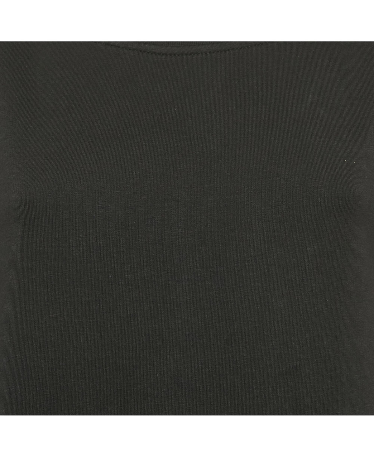 Pre-Owned Love Moschino Women's Black Viscose Heart Detail Mini Long Sleeve Dress