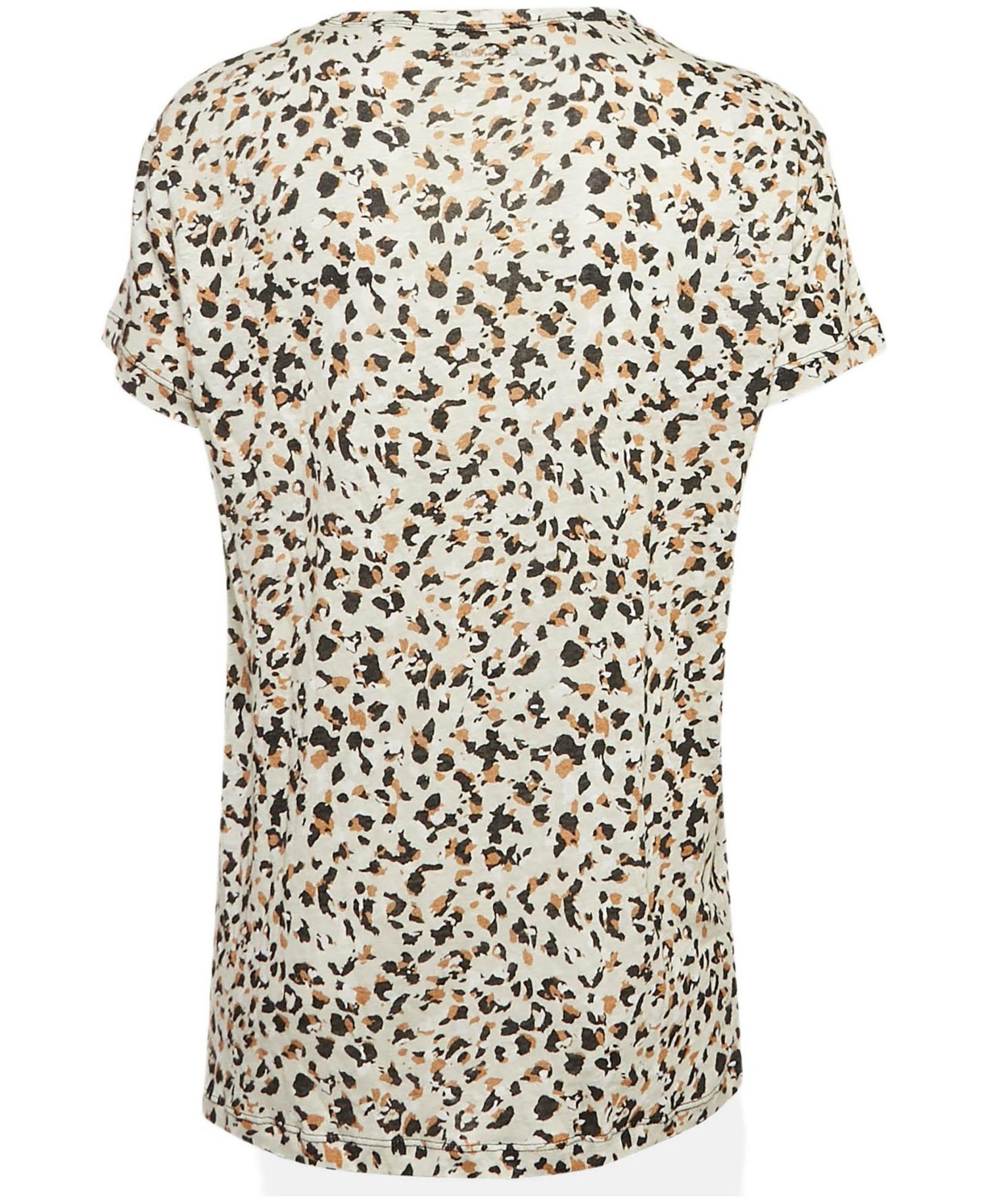 Women's Leopard Print Gauze Jersey T-Shirt