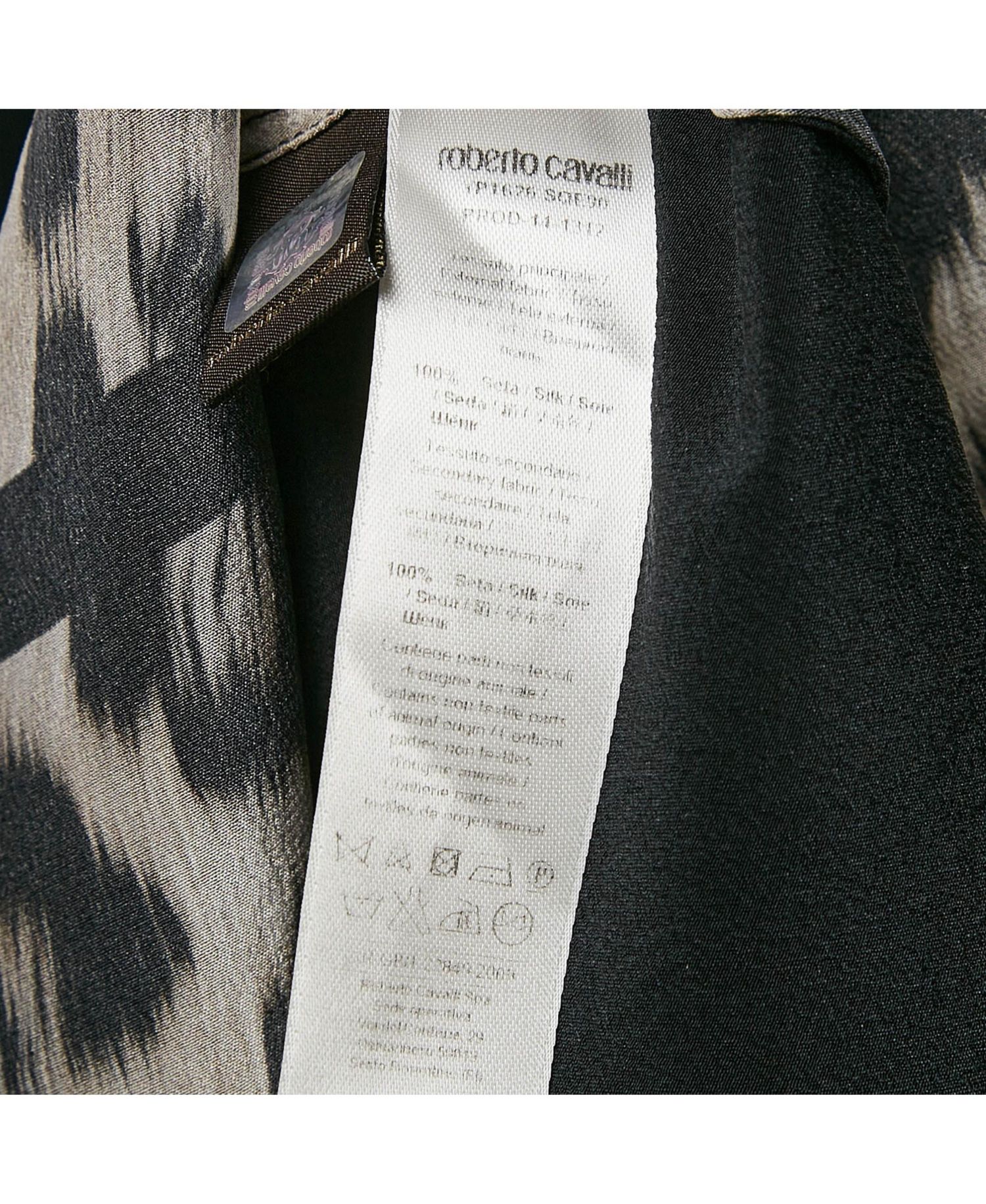 Women's Brown Leopard Print Silk Sleeveless Top