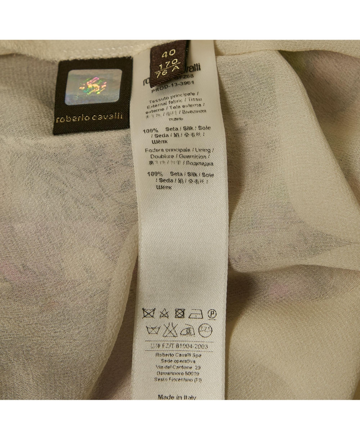 Pre-Owned Roberto Cavalli Women's Pink Floral Print Silk Pleated Mini Skirt