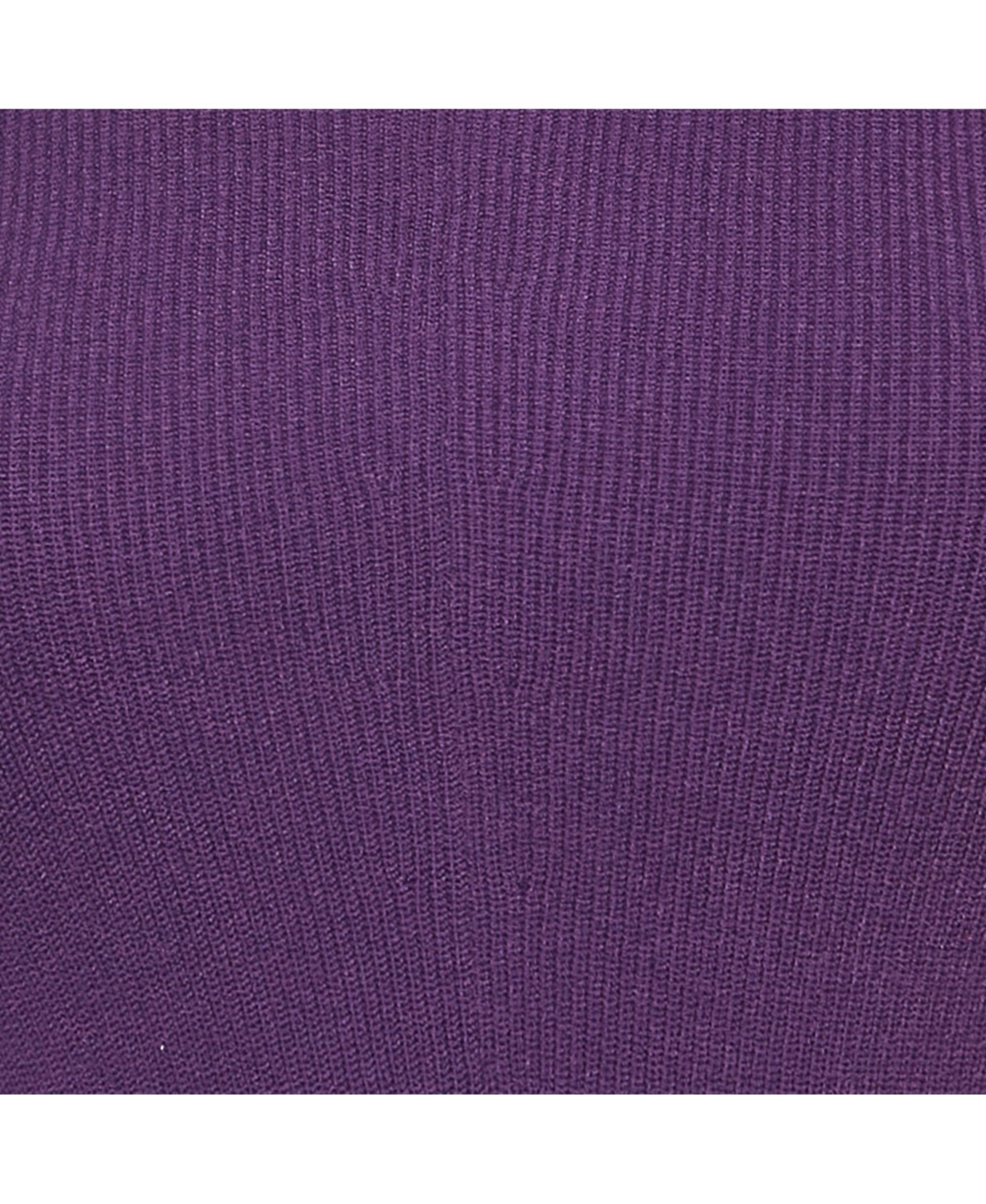 Pre-Owned Roberto Cavalli Women's Purple Knit Cut Shoulder Frayed Detail Bodycon Dress