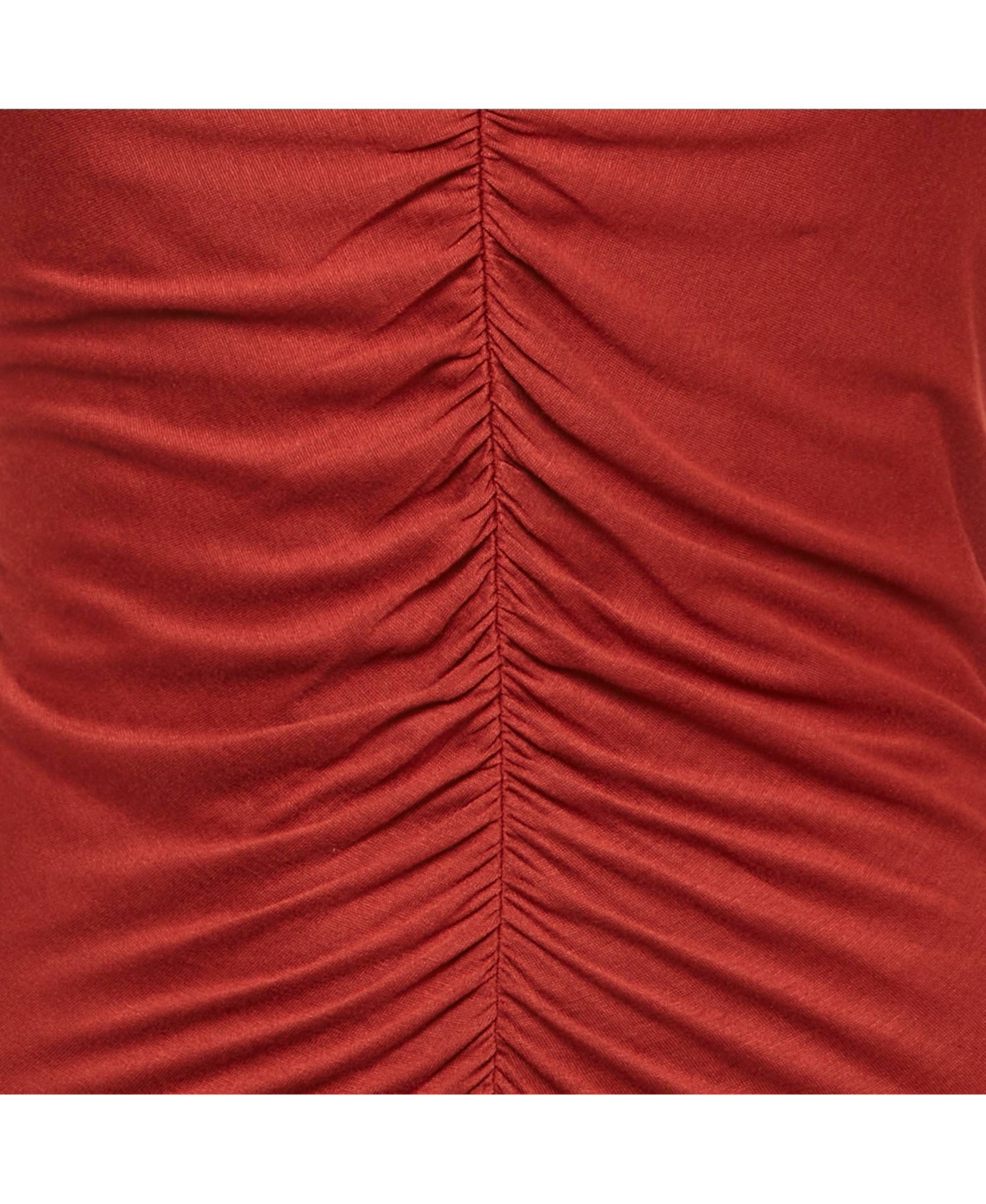 Pre-Owned Roberto Cavalli Women's Beige Cotton And Modal Faux Feather Detail T-Shirt