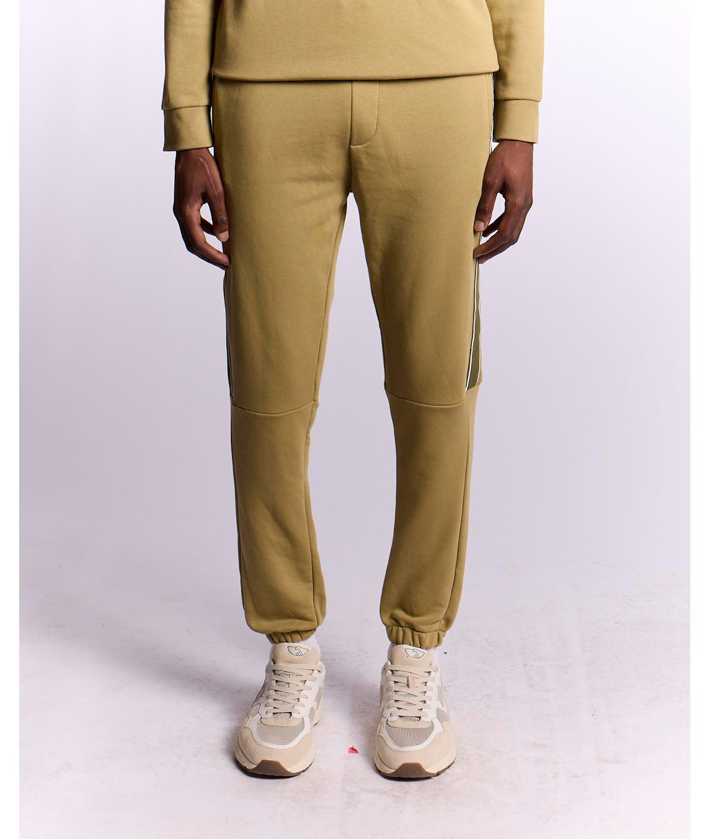 Женские брюки Lyle & Scott Tape Draw String Trackies, цвет: Зелёный — фото 1