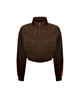 Women's Parachute Cropped Polyester Sweatshirt