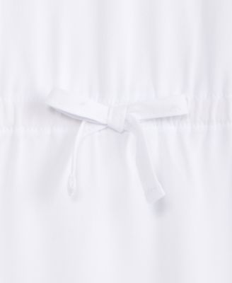 Girls' XS-XL Woven Pom Pom Cover-Up