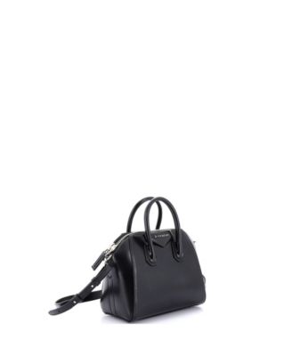 Mini Antigona Bag Glazed Leather