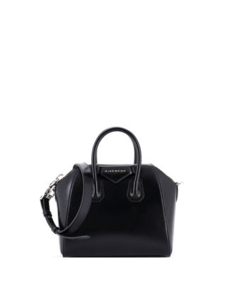 Mini Antigona Bag Glazed Leather