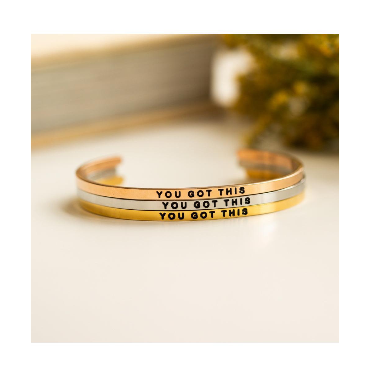 Mantra Gold You Got This Bracelets