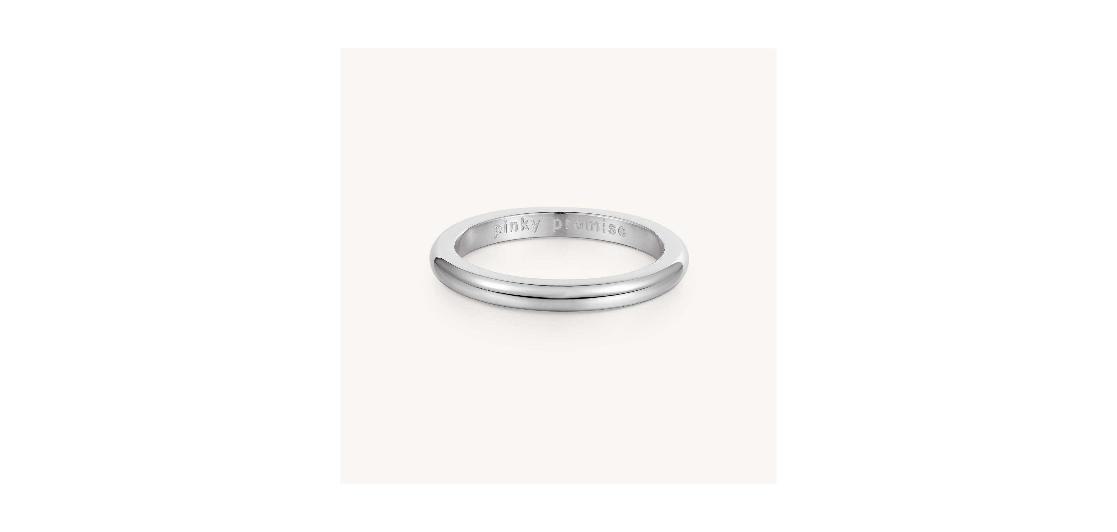 Mantra Pinky Promise Ring