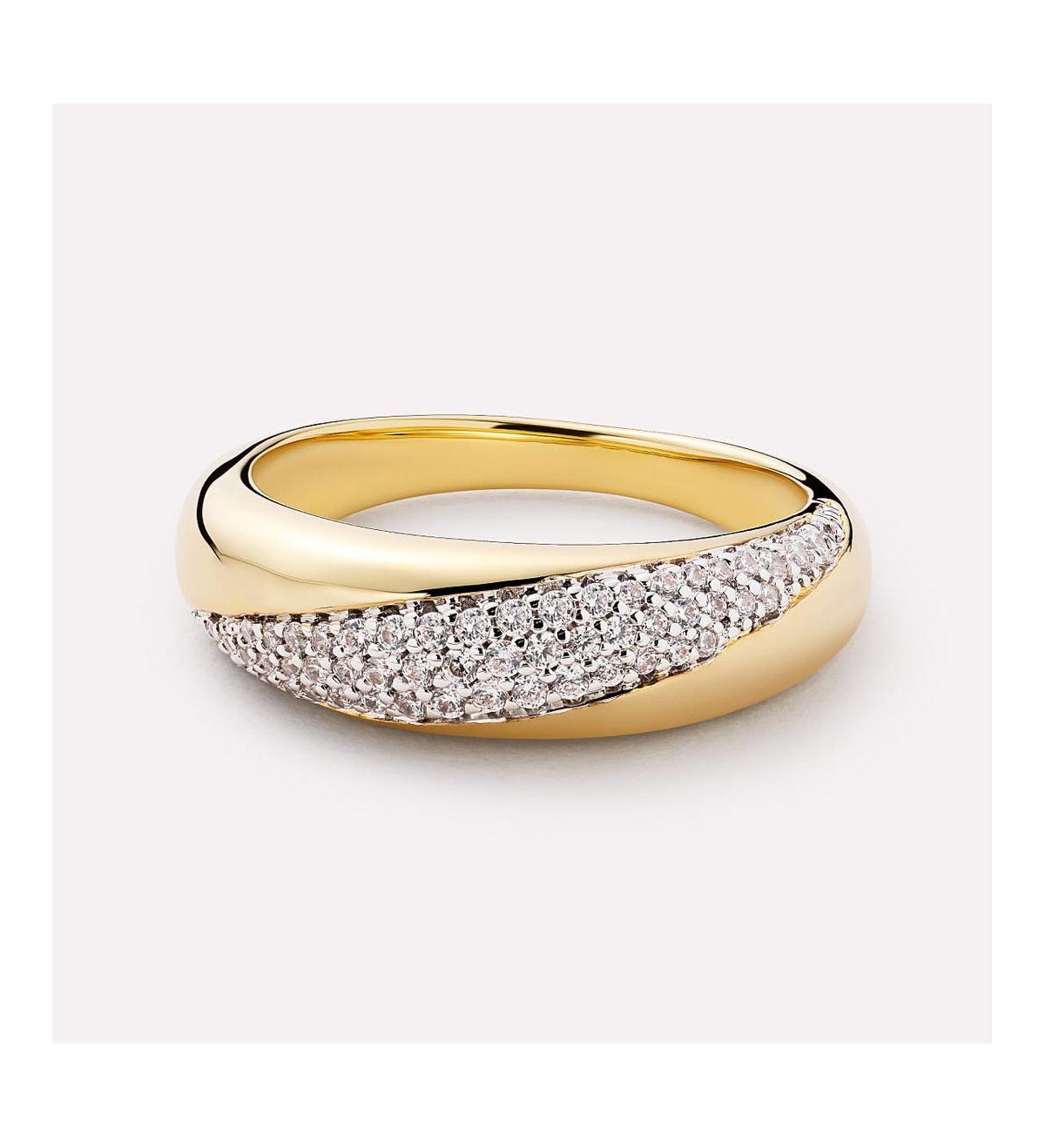 Ana Luisa Gold Band Ring