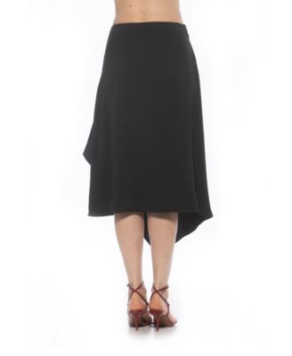 Women's Jess Asymmetric Midi Skirt