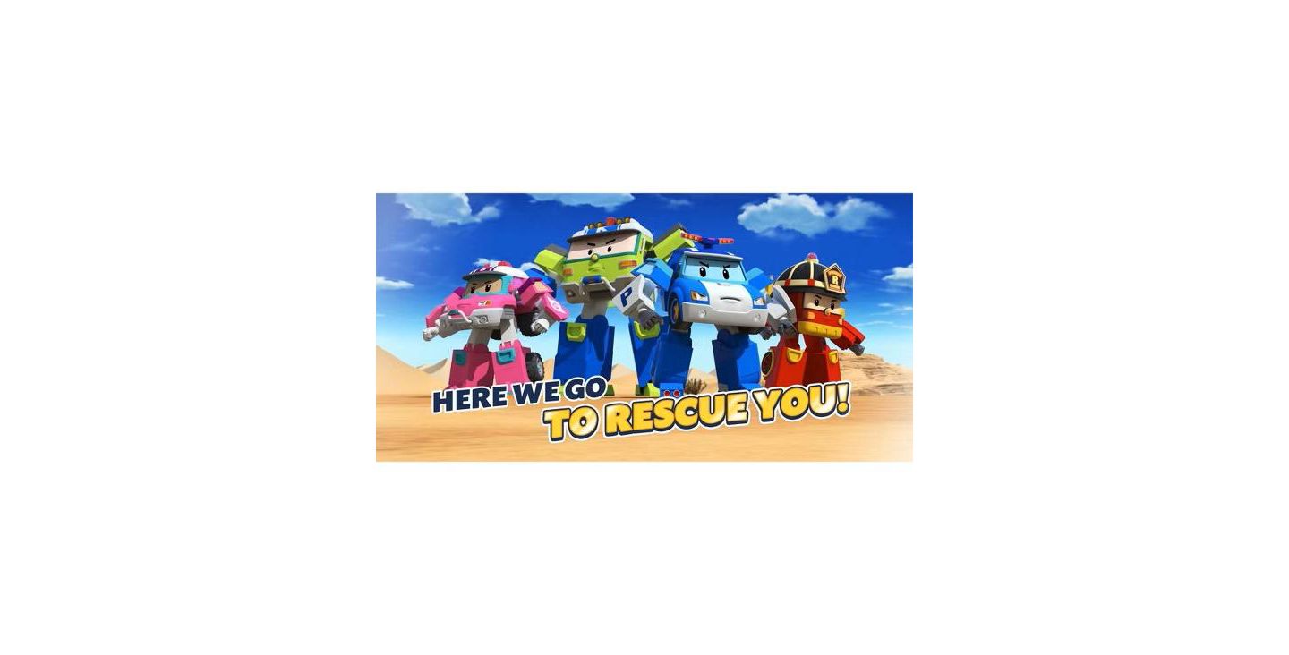 Детские фигурки Robocar Poli 4-Pack 4" Transforming Robot (Poli, Roy, Amber, Helly) Rescue Team Playset Early Educational & Role-Play Toys Gift for kids — фото 9