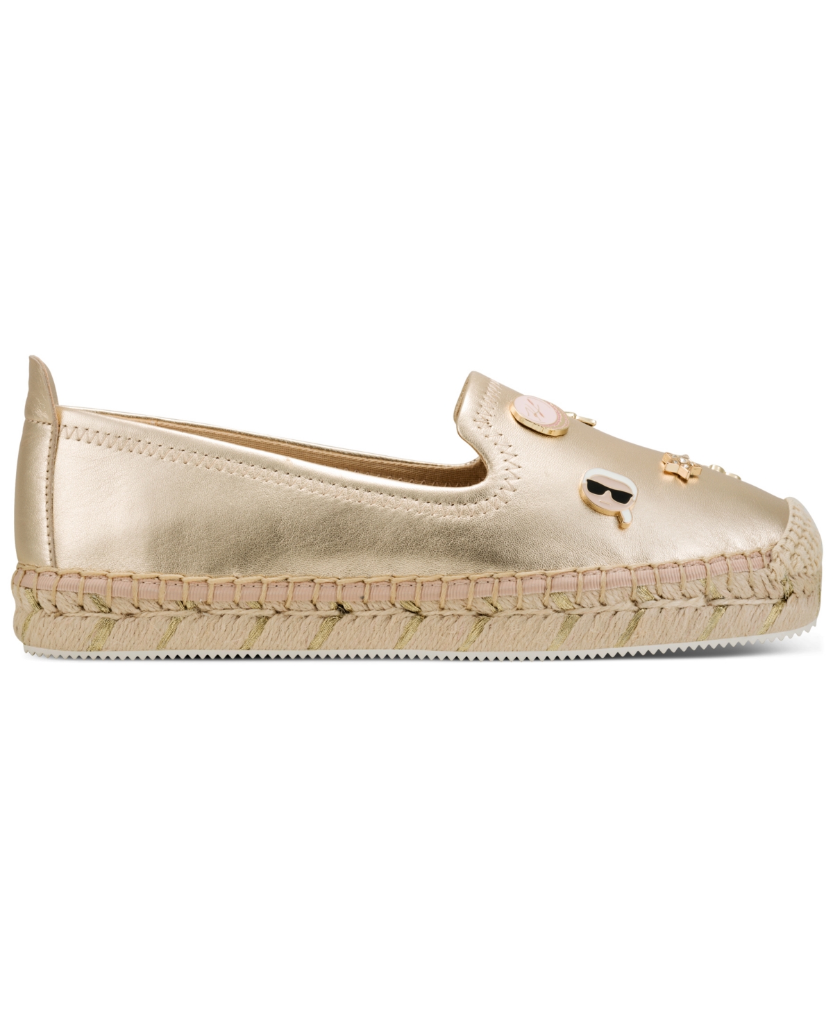 Karl Lagerfeld Paris Women's Michaela Espadrille Flats