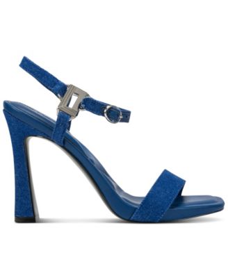 Cybil High-Heel Square-Toe Sandals