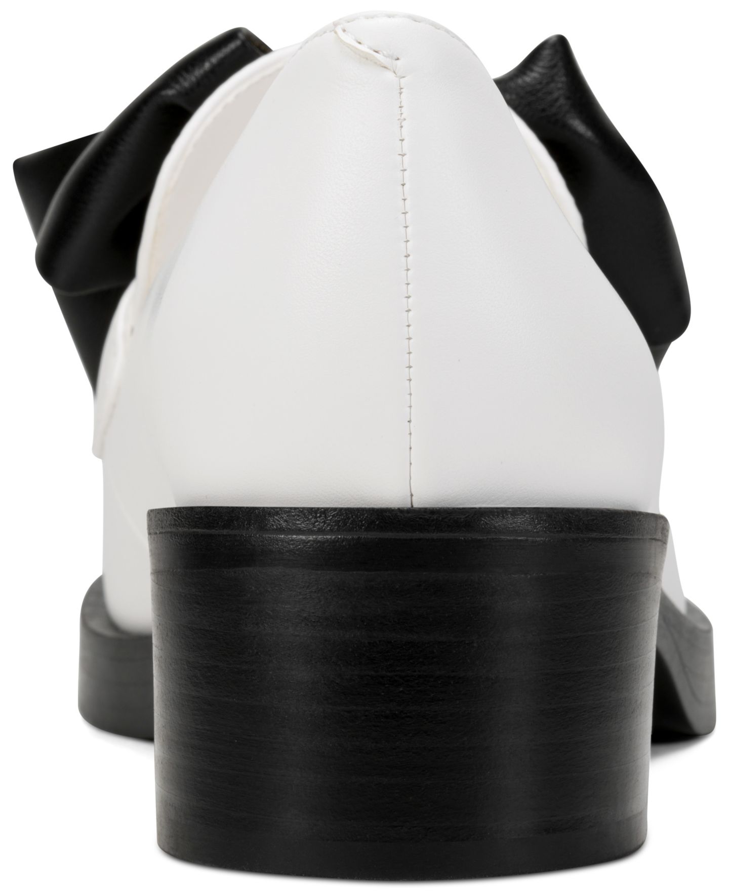 Женские туфли KARL LAGERFELD PARIS Camilia Fan Bow Polka-Dot, цвет: Яркий белый / Чёрный — фото 3