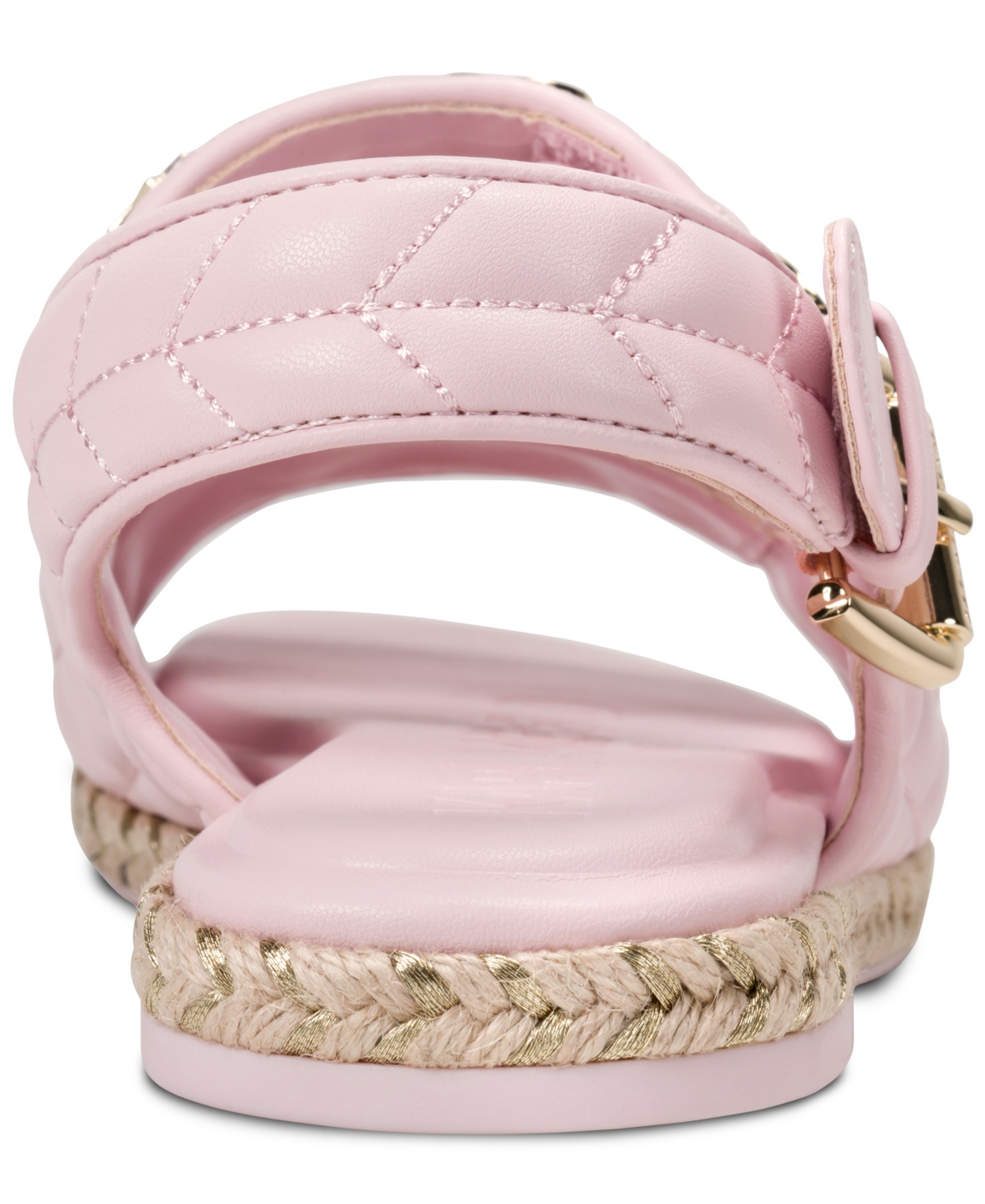Karl Lagerfeld Paris Women's Charlay Macaron Buckle Sandals