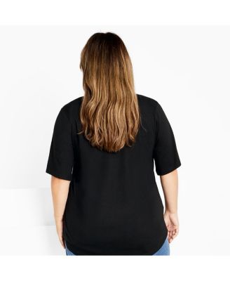 Women's Curved Hem Tee