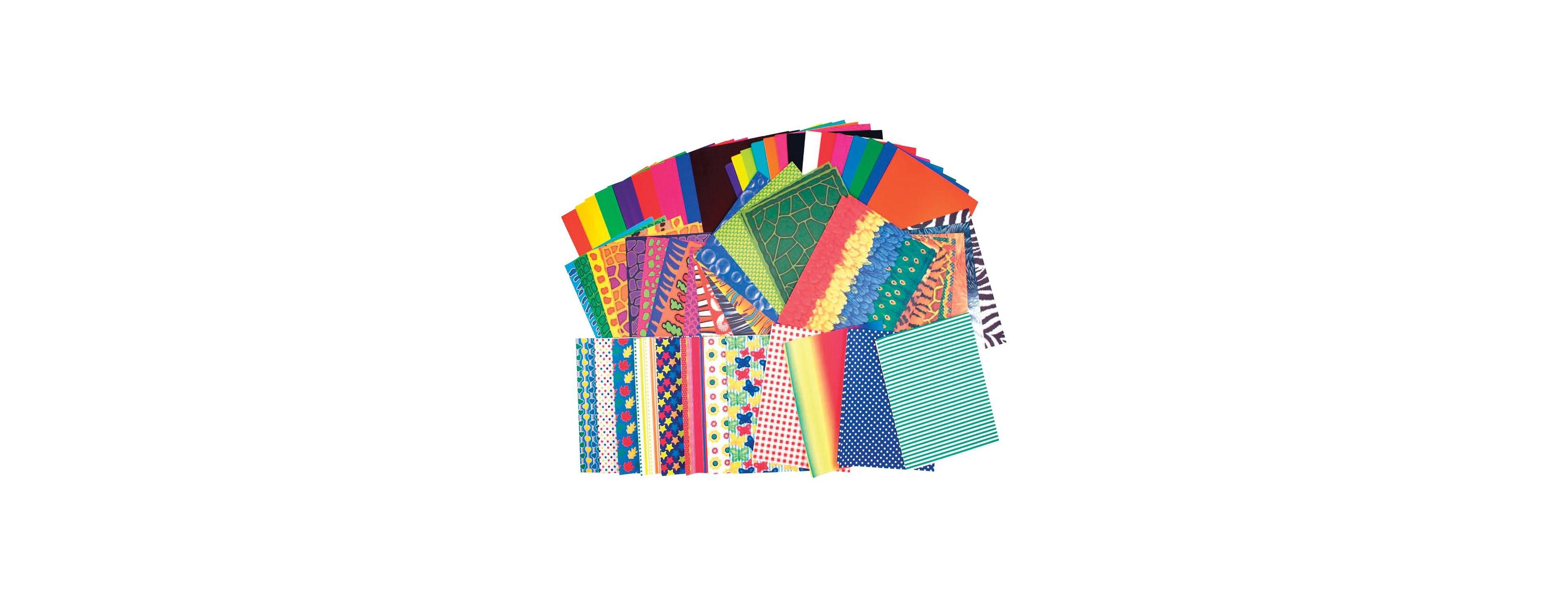 Roylco Preschool Arts and Crafts Paper Assortment Pack - 176 Sheets