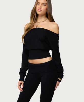 Women's Skyla Off Shoulder Knit Sweater