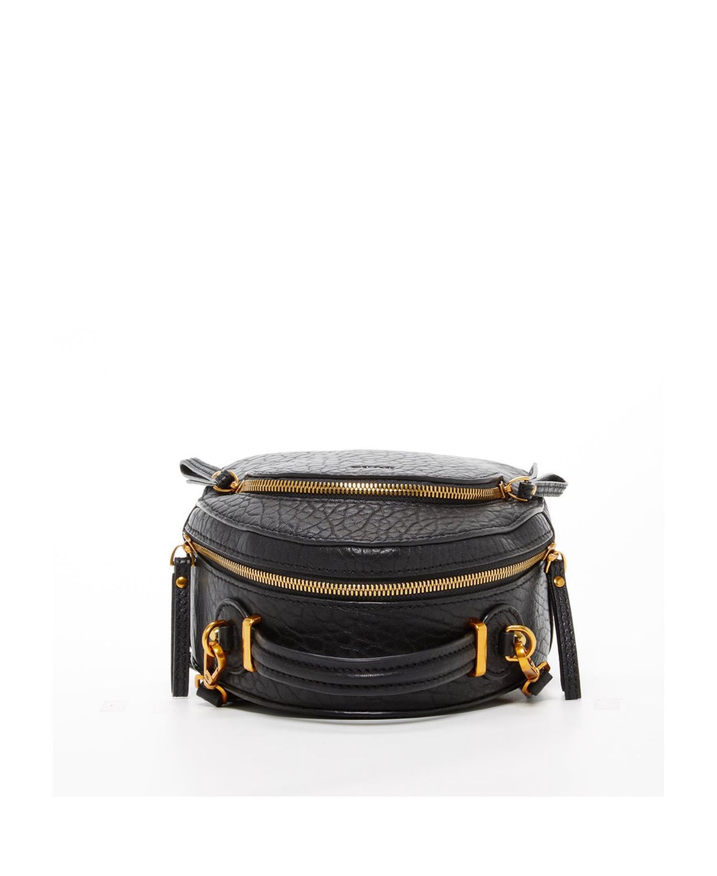 Рюкзак SUSU Small Leather Mini Purse with Convertible Crossbody Straps, цвет: Чёрный — фото 9