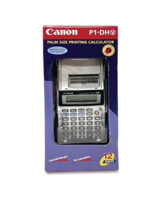 2203C001 P1-DHV 12-Digit 2 Lines/Sec Palm Printing Calculator - Purple Print