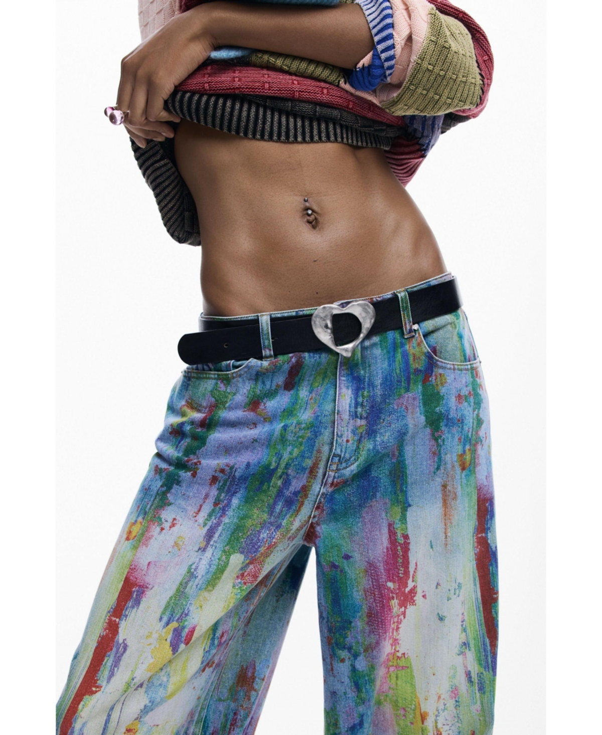 Desigual Women's Arty denim pants