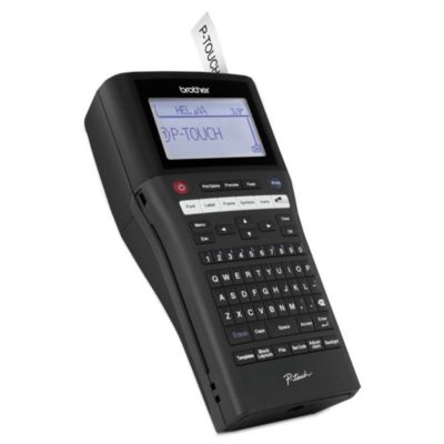 Print Speed Rechargeable Take-It-Anywhere Labeler with PC-Connectivity