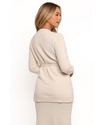 Women's Charmelle Boucle Knit Cardigan Top